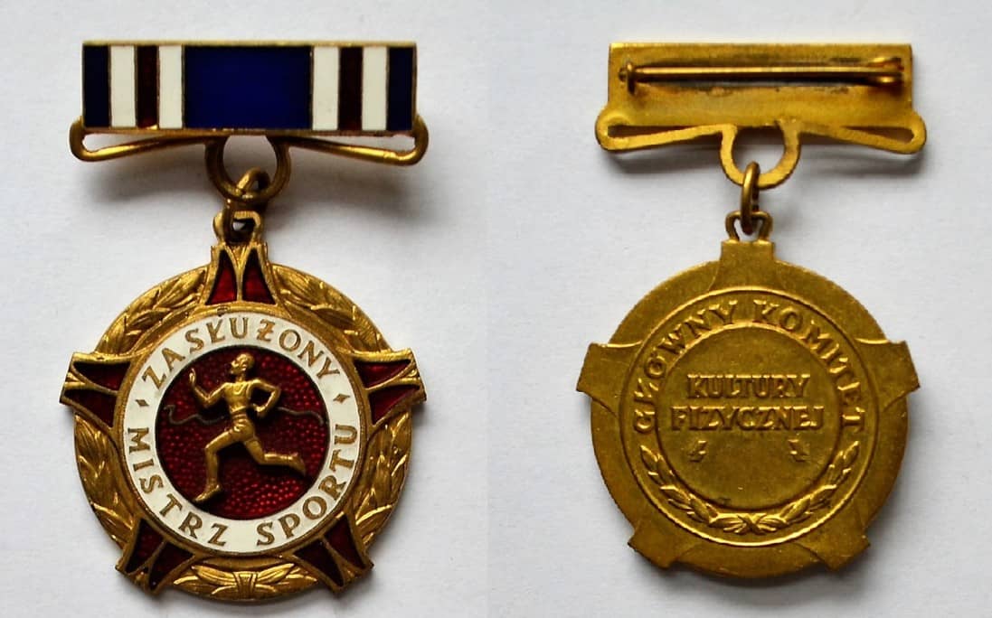 RN/367 – Odznaka Zbigniewa Orywała: Zasłużony Mistrz Sportu (sygn. MRW-RN/367).